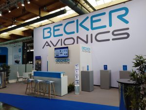 Messestand Aero Becker Avionics